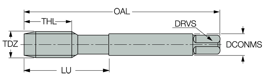 TPSN UNF 1/4-28-M HETI